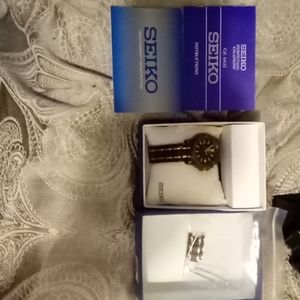 Authentic Seiko quartz perpetual calendar
